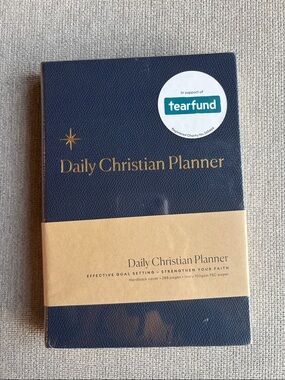 Daily Christian Planner - Navy